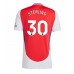 Maillot de foot Arsenal Raheem Sterling #30 Domicile vêtements 2024-25 Manches Courtes